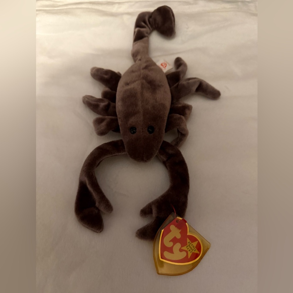 Ty Brown Stuffed Scorpion